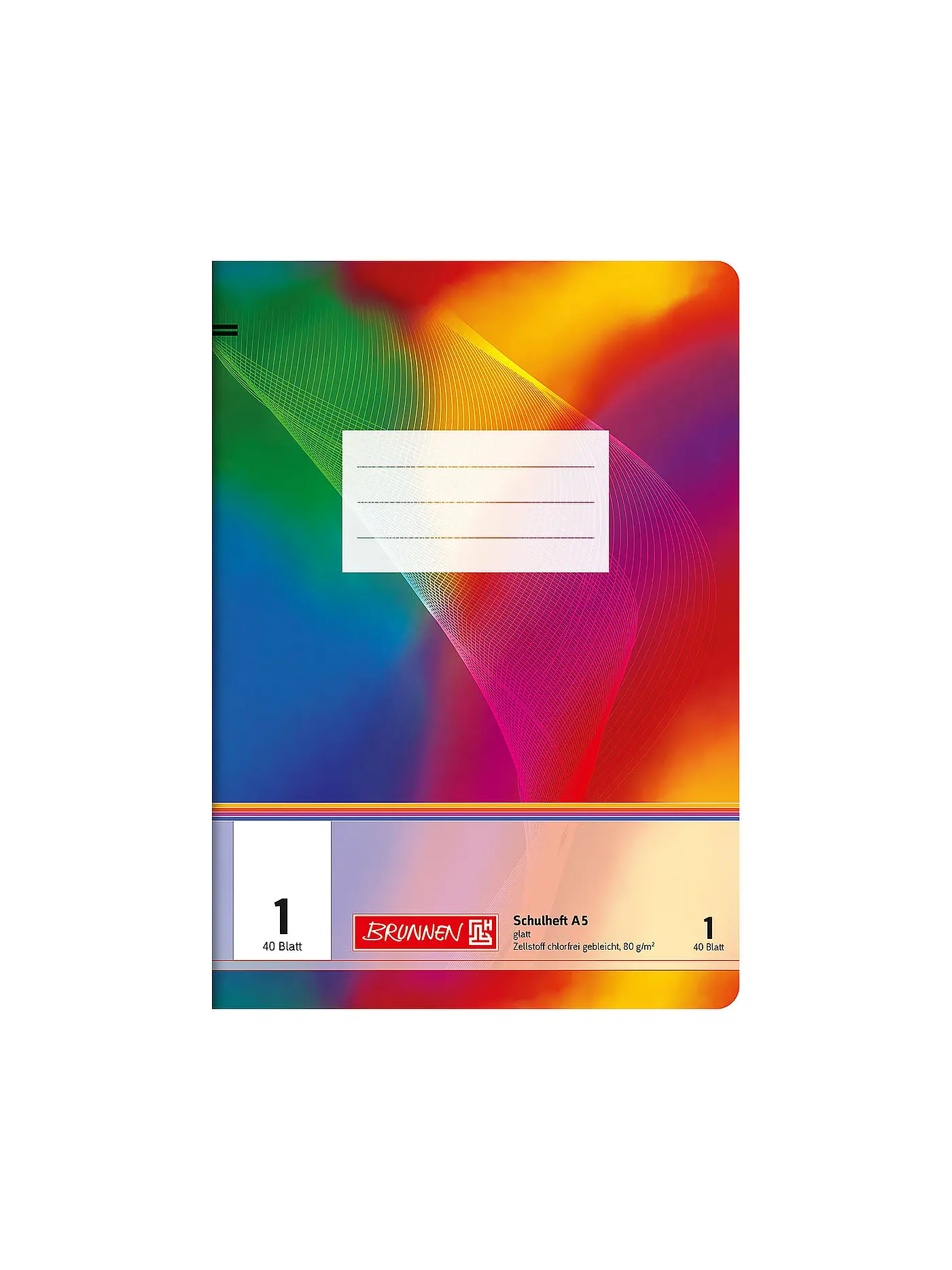 BRUNNEN VERLAG | Heft A5 Glatt 40 Blatt | 